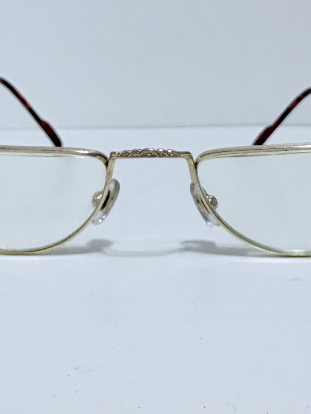 Vintage Koure-8153 Gold Tone Metal Frame Eyewear Glasses